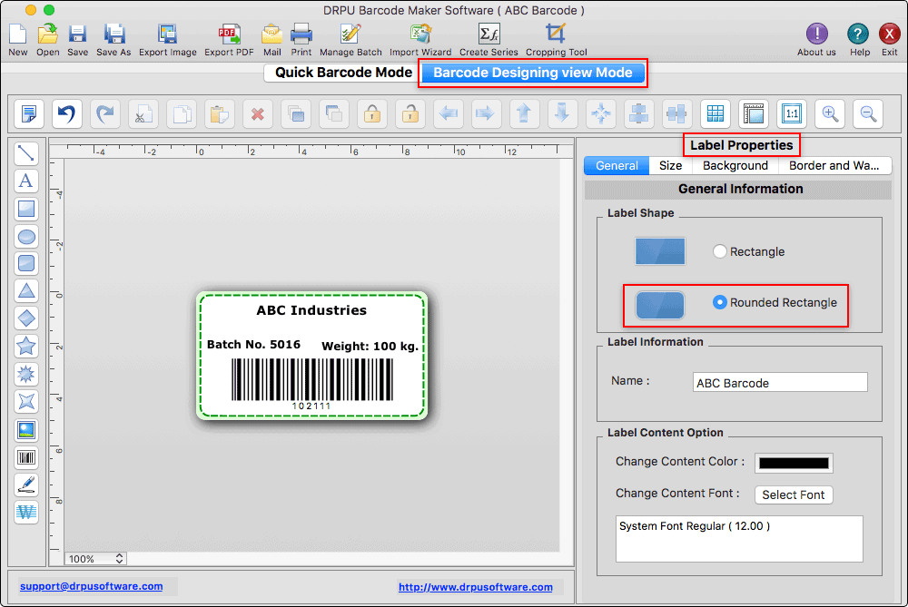 label barcode maker