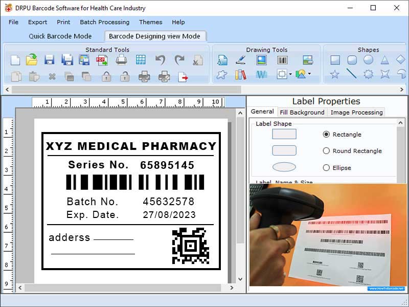 Healthcare Instruments Label Maker Tool Windows 11 download